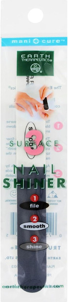 Earth Therapeutics Nail Shiner,3 Surface, 3 Ct Case_1212