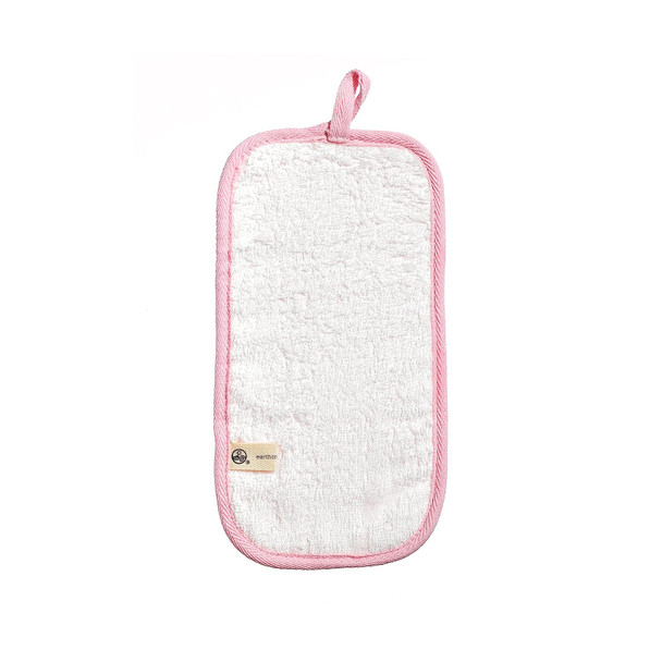 Earth Therapeutics Organic Cotton Makeup Removing Cloth - Pink