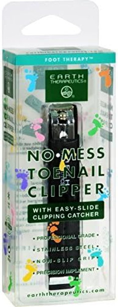 Earth Therapeutics Toe Nail Clipper W/Catchr Ct