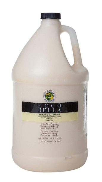 Ecco Bella Plant Based Vegan Vanilla Body Lotion 1 Gal