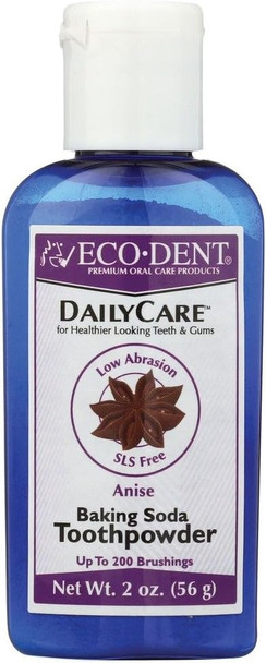 Eco-Dent (Formerly Merflaun) Toothpowder, Anise 2 Oz
