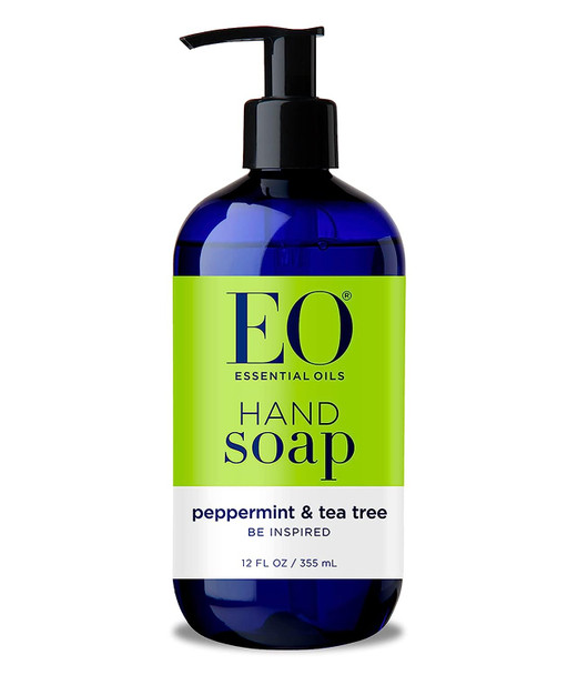 EO Hand Soap: Peppermint and Tea Tree, 12 Ounce (Pack of 3)