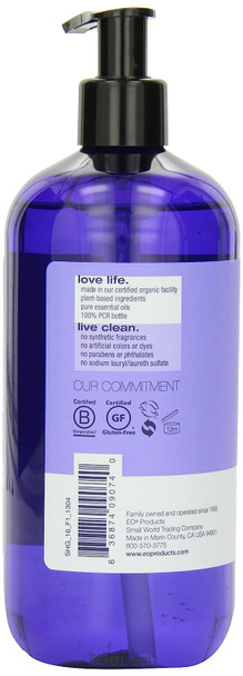 EO Shower Gel, French Lavender, 16-Ounce Bottles (Pack of 2)