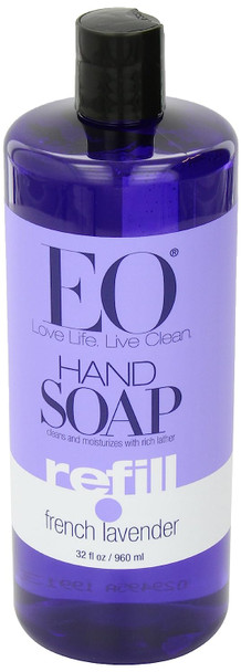 EO Sulfate-Free Moisturizing Hand Soap Refill - French Lavender - 32 Ounces - 2 Count