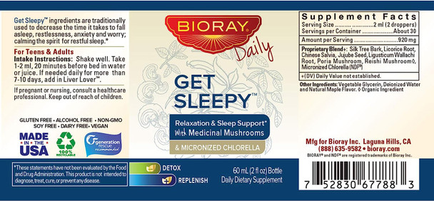 Get Sleepy 2 Ounces - BioRay