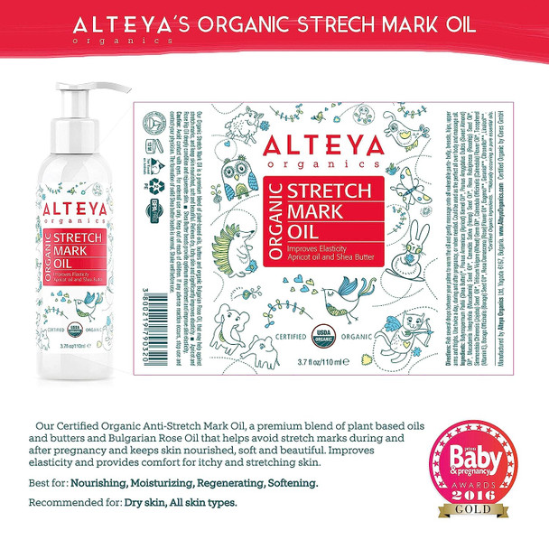 Organic Pregnancy Stretch Oil