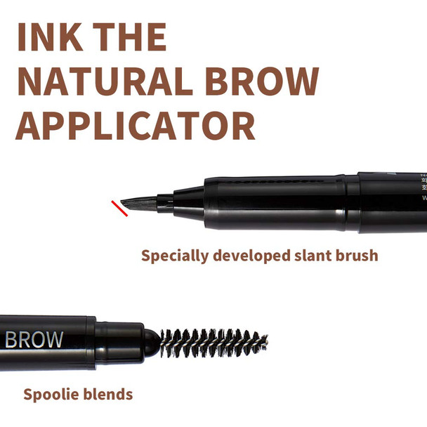 PASSIONCAT Ink The Natural Eyebrow No.2 Natural Brown - Eyebrow Definer Tint Super Soft Brow Pen