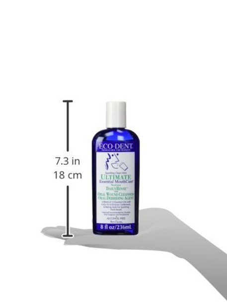 Premium Oral Care Ultimate Daily Rinse Mint Eco-Dent 8 oz Liquid