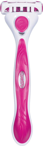 Schick Quattro for Women High Performance Razor, Packaging May Vary, 1 Razor