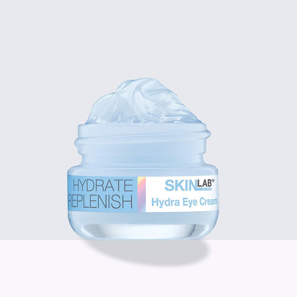 SKIN LAB BY BSL Hydrate& Replenish EYE CREAM- Gel Hydrator-Cream with Hyaluronic Acid & Marine Extracts, attracts moisture to the skin Algae And Seaweed Extracts to revitalize dull looking skin 0.5 Oz