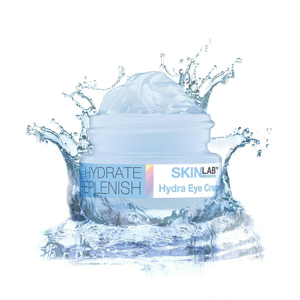 SKIN LAB BY BSL Hydrate& Replenish EYE CREAM- Gel Hydrator-Cream with Hyaluronic Acid & Marine Extracts, attracts moisture to the skin Algae And Seaweed Extracts to revitalize dull looking skin 0.5 Oz