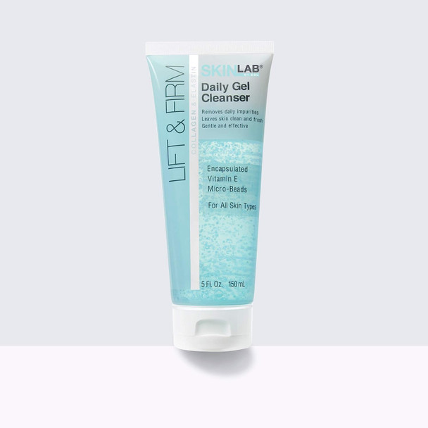 SKIN LAB BY BSL Lift & Firm Daily Gel Cleanser- Remove Impurities Trapped with Extra Burst of Vitamin E 5Fl. Oz.(150 ML)