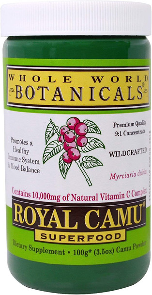 Whole World Botanicals Royal Camu Powder Wildcrafted - 100 G