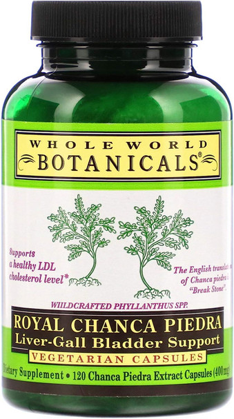 Whole World Botanicals, Royal Liver Gall Bladder, 120 Capsules