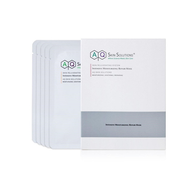 AQ Skin Solutions Intensive Moisturising Repair Mask - Pack of 5