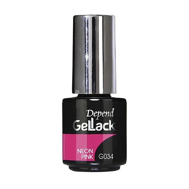 Gellack Nail Colour 5mL - Neon Pink