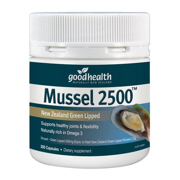 Good Health Mussel 2500 Capsules 300's
