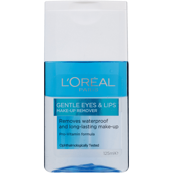 L'Oreal Paris Gentle Eyes & Lips Make-Up Remover 125mL
