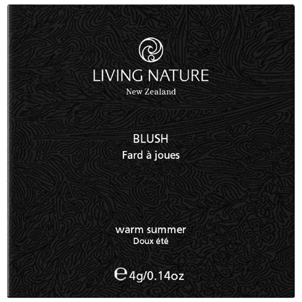 Living Nature Blush 4g - Warm Summer