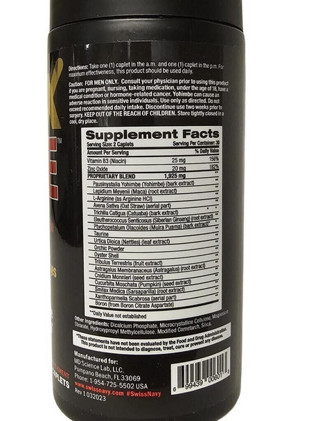 Supplement facts