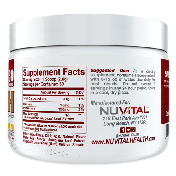 NuVital Super Spinach 30 Servings