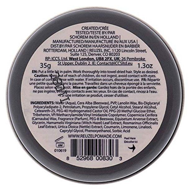 Reuzel Extreme Hold Matte Hair Pomade 35g