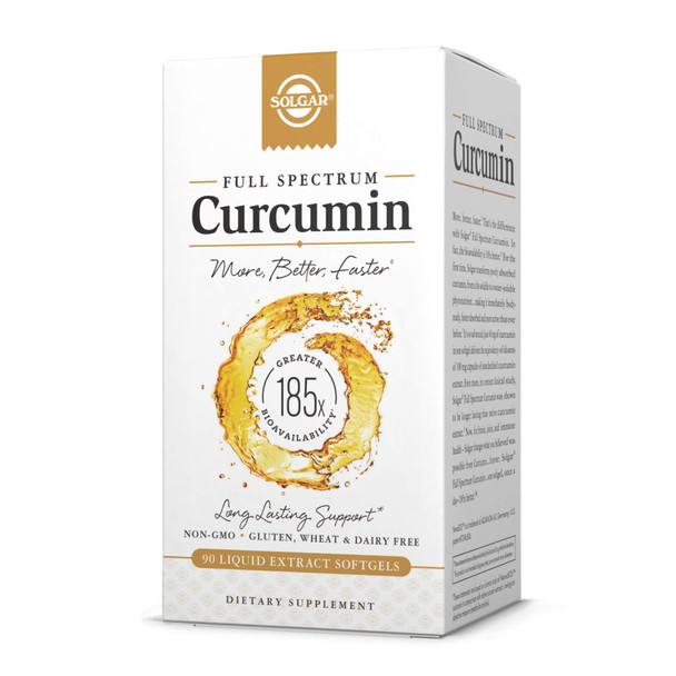 Solgar, Full Spectrum Curcumin 90softgels