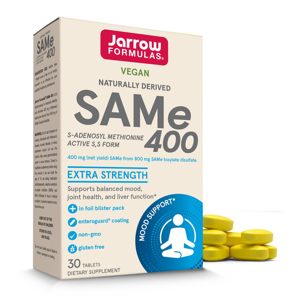 Jarrow Formulas Same 400, 30 Tabs -3pack