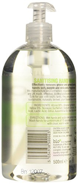 Bio-D 500 ml Anti Bacterial Hand Wash with Lime and Aloe Bio-D 500 ml Anti Bacterial Hand Wash with Lime and Aloe