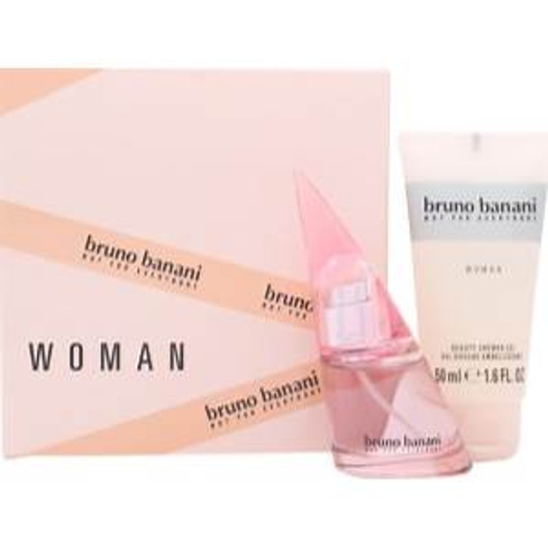 Bruno Banani Woman Gift Set 75ml Deodorant Natural Spray + 50ml Shower Gel