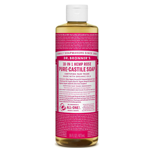 Dr Bronner Pure Castile Liquid Soap - 473ml