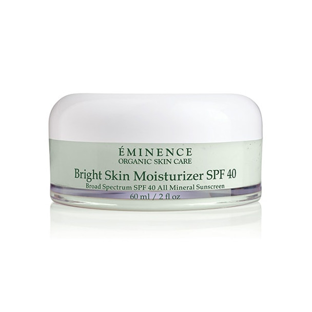 Eminence Organic Bright Skin Moisturiser SPF 40