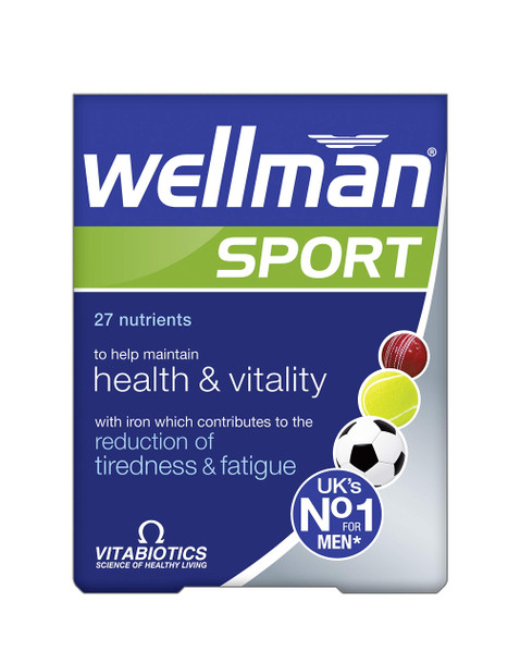 Vitabiotics Wellman Sport, 30 Tablets