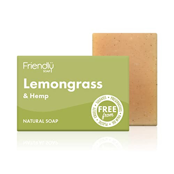 Friendly Soap Lemongrass & Hemp Soap 95 g