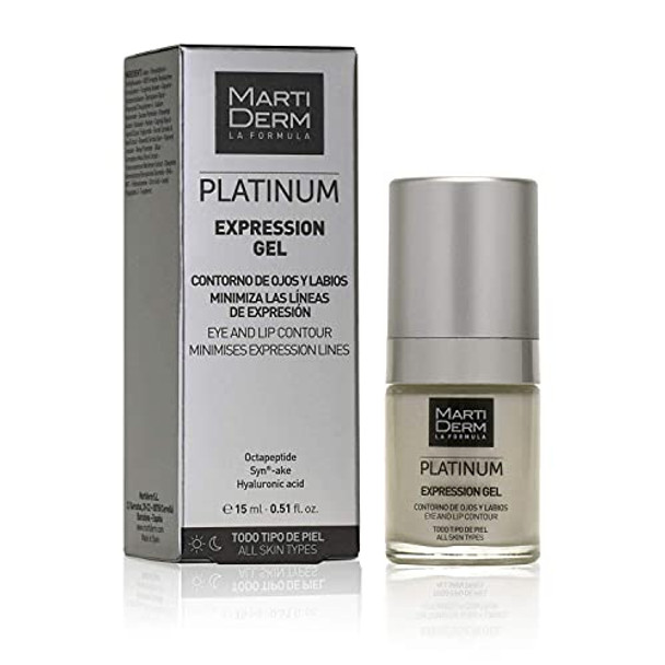 Martiderm Platinum Expression Eye & Lip Contour Gel 15ml