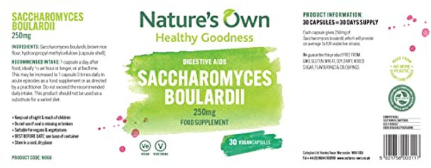 Natures Own Fos-a-Dophilus - 60 Vegicaps