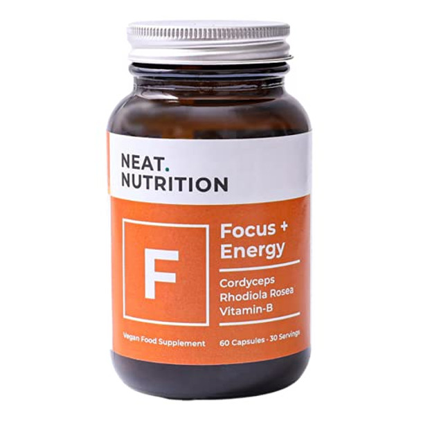 Neat Nutrition Focus + Energy Nootropic 60 Capsules