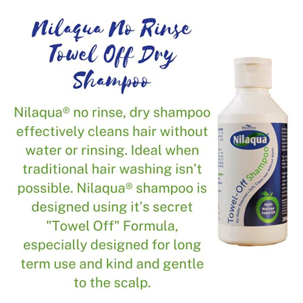 Nilaqua Towel Off No Rinse Shampoo 200ml
