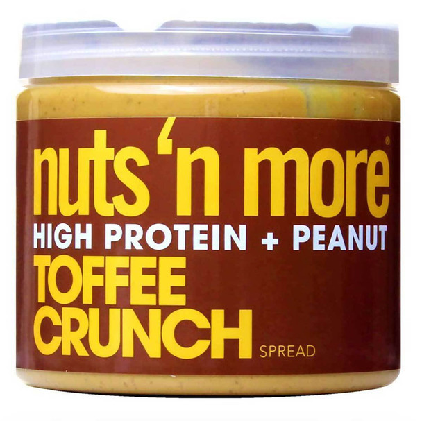 Nuts 'N More Toffee Crunch Peanut Butter 16 Oz
