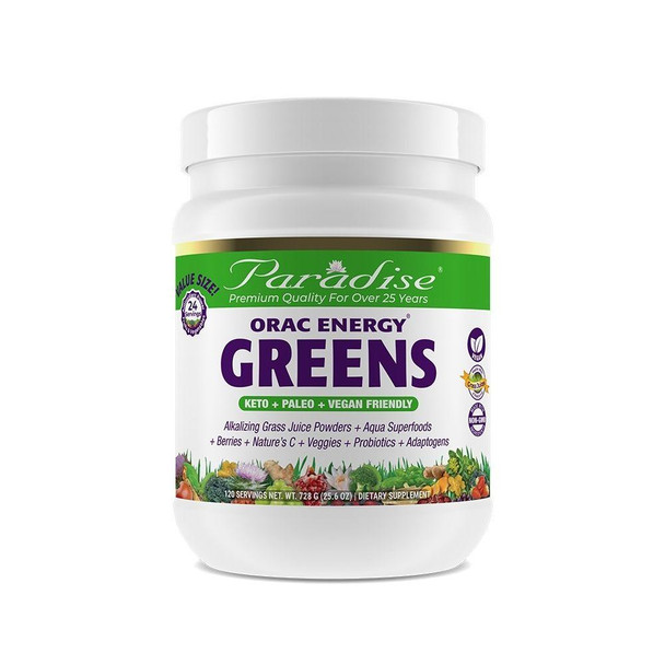 Paradise Orac Energy Greens 30 Servings