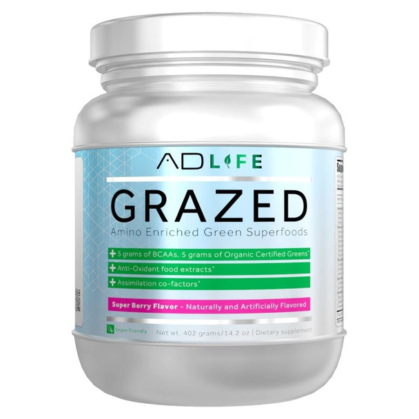 Project AD Life Grazed Amino Enriched Superfood 402 Grams
