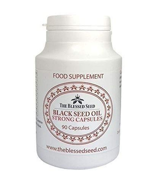The Blessed Seed Black Seed Oil,Strong Capsules 90 Capsules