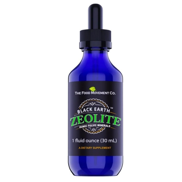 The Food Movement Black Earth Zeolite 1oz