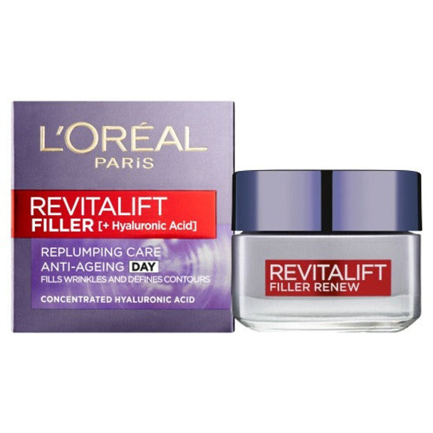 L'Oréal Revitalift Filler Renew Hyaluronic Acid Anti-Ageing Day Cream 50ml