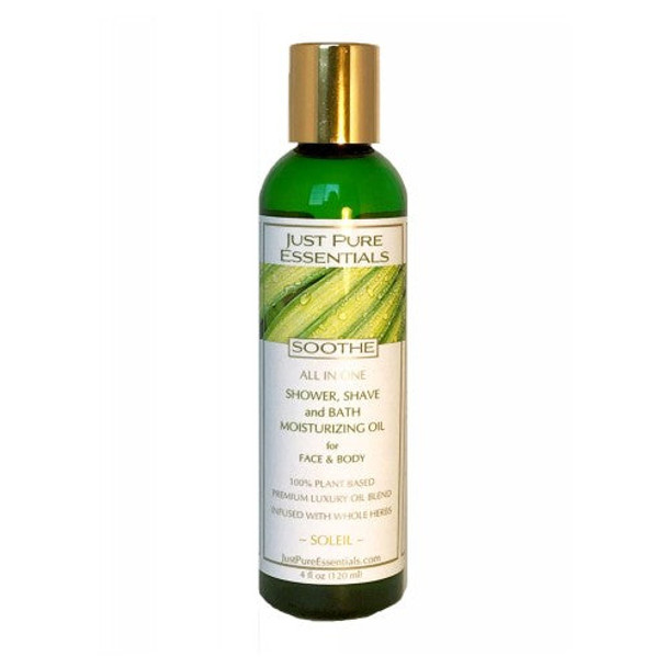 Soothe-Soleil-After Shower Shave & Bath Moisturizing Oil 4 OZ By Just Pure Essentials