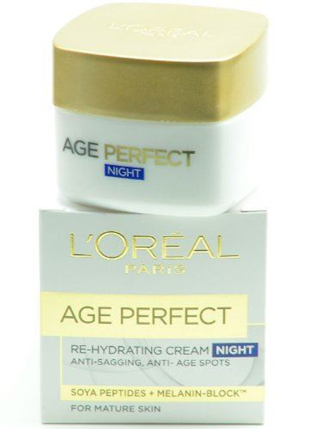 L'Oréal Age Perfect Re-Hydrating Night Cream 50ml Mature Skin