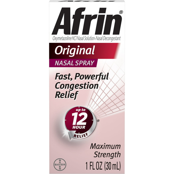 Afrin Original Nasal Spray 1 Oz By Afrin
