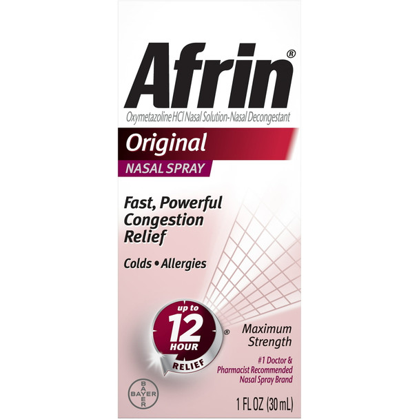 Afrin Original Nasal Spray 1 Oz By Afrin