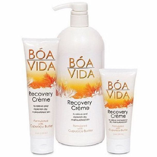 Hand and Body Moisturizer BoaVida Recovery Creme 32 oz. Pump Bottle Scented Cream 1 Each By Central Solutions