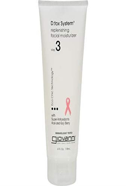 D:Tox System Giovanni Replenishing Facial Moisturiser Step 3 118ml